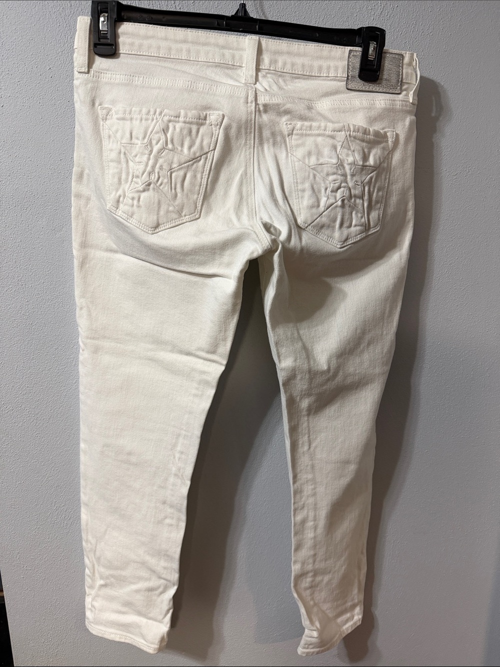 Big Star Remy Low Rise Fit White Jeans - Picture 3 of 7
